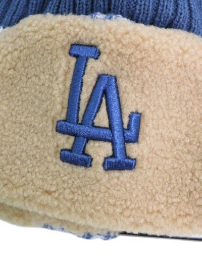 画像4: NEW ERA KNIT TRAPPER DODGERS INDIGO