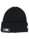 NEW ERA RIB CUFF KNIT DAMAGE BLACK