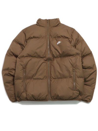 画像1: 【送料無料】NIKE THERMA-FIT CLUB PUFFER JACKET-MOSSWOOD BRN