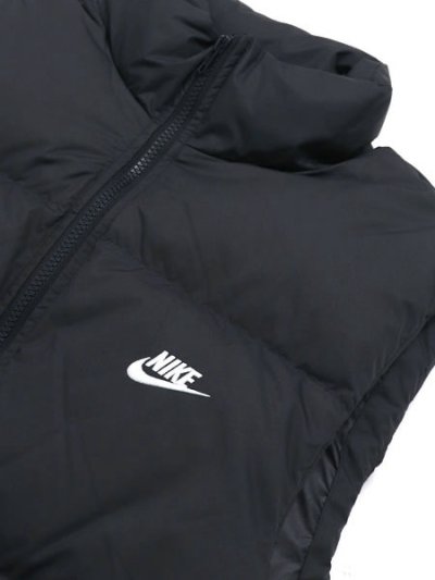 画像3: 【送料無料】NIKE TF CLUB PUFFER VEST 65-BLACK/WHITE