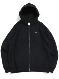 【送料無料】NIKE SOLO SWOOSH BB FZ HOODIE-BLACK/BLK/WHT