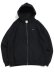 画像1: 【送料無料】NIKE SOLO SWOOSH BB FZ HOODIE-BLACK/BLK/WHT (1)