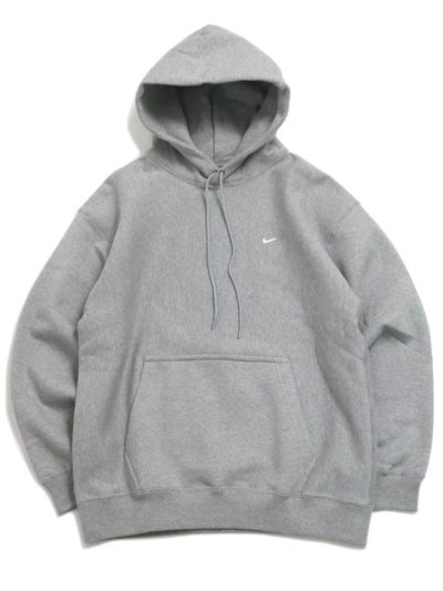 画像1: 【送料無料】NIKE SOLO SWOOSH BB PO HOODIE-DK GRY HEATHER