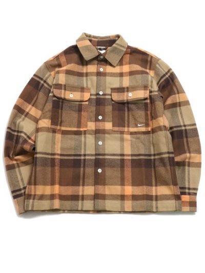 画像1: 【送料無料】NIKE SEASONAL FIELD SHIRT-BAROQUE BROWN