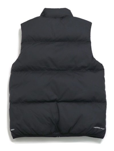 画像2: 【送料無料】NIKE TF CLUB PUFFER VEST 65-BLACK/WHITE