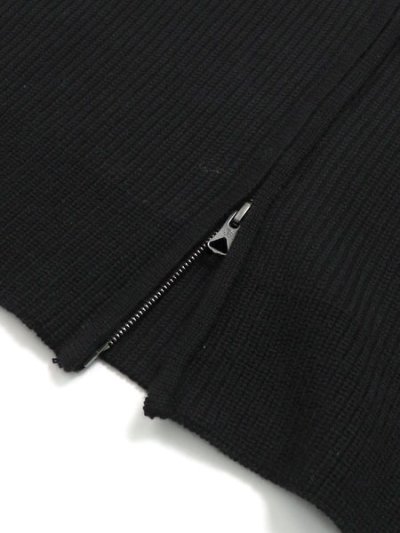 画像5: 【送料無料】REIGNING CHAMP MERINO RIB VINNIE TRACK JACKET BLACK