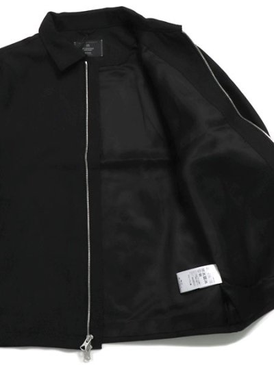 画像6: 【送料無料】REIGNING CHAMP WOOL TWILL VENUE JACKET BLACK