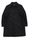 【送料無料】REIGNING CHAMP WOOL CASHMERE SCOUT COAT BLACK