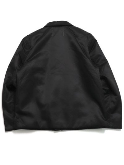 画像2: 【送料無料】REIGNING CHAMP NYLON TWILL DECK JACKET BLACK