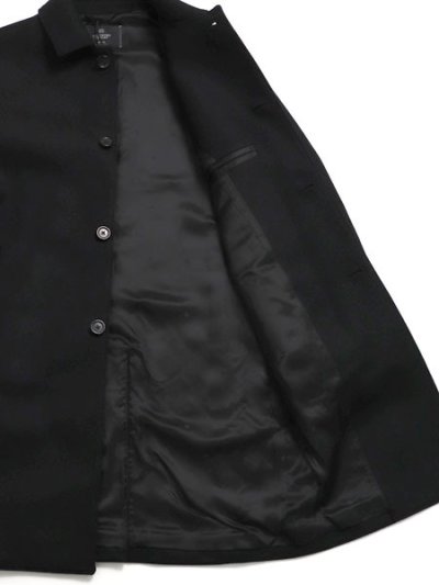 画像7: 【送料無料】REIGNING CHAMP WOOL CASHMERE SCOUT COAT BLACK