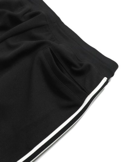 画像4: 【送料無料】REIGNING CHAMP POLY PIQUE CAMPO STANDARD TRACK PANT BLACK