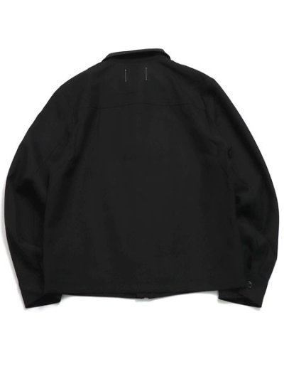 画像2: 【送料無料】REIGNING CHAMP WOOL TWILL VENUE JACKET BLACK