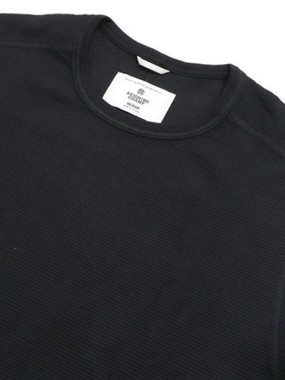 画像3: 【送料無料】REIGNING CHAMP LW WAFFLE STANDARD LS BLACK