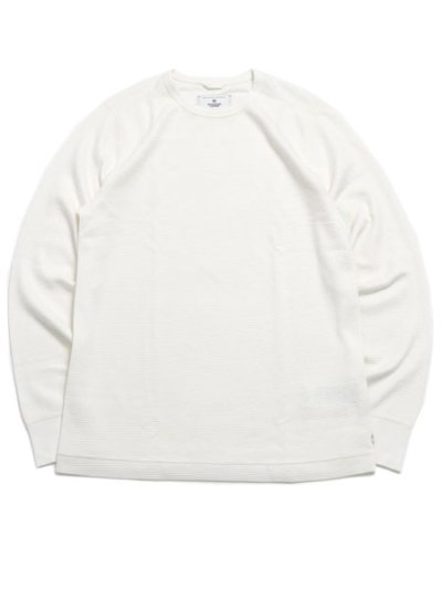画像1: 【送料無料】REIGNING CHAMP LW WAFFLE STANDARD LS CHAMPIONSHIP WHITE