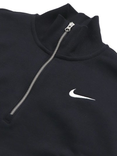 画像3: NIKE WMNS NSW PHNX FLC QZ CROP-BLACK/SAIL