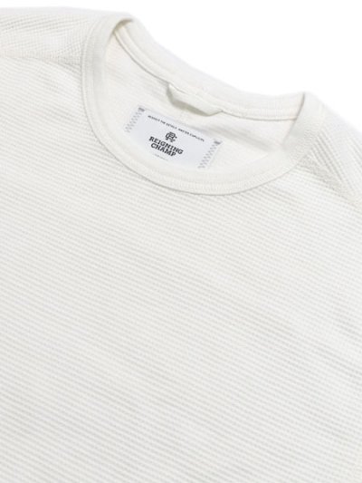 画像3: 【送料無料】REIGNING CHAMP LW WAFFLE STANDARD LS CHAMPIONSHIP WHITE