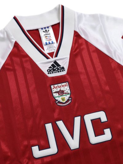 画像3: 【送料無料】ADIDAS ARSENAL FC 92-94 HOME TEAM COLLEGE RED