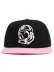 画像2: BILLIONAIRE BOYS CLUB BB TWO TONE EMBROIDERY SNAPBACK BLACK (2)