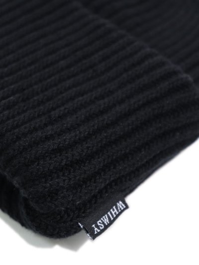 画像3: WHIMSY SOCKS FINE GAUGE BEANIE BLACK