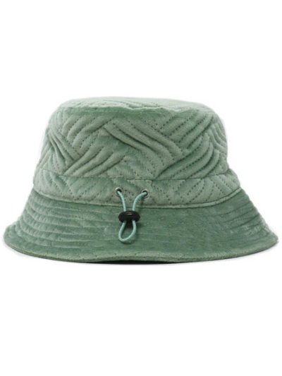 画像2: KANGOL PLUSH WAVE PUFF BUCKET SAGE GREEN
