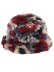 画像1: 【送料無料】KANGOL FAUX FUR BUCKET-PURPLE MUL CM FLOWER (1)