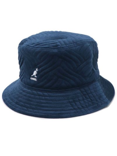 画像3: KANGOL PLUSH WAVE PUFF BUCKET BLUE