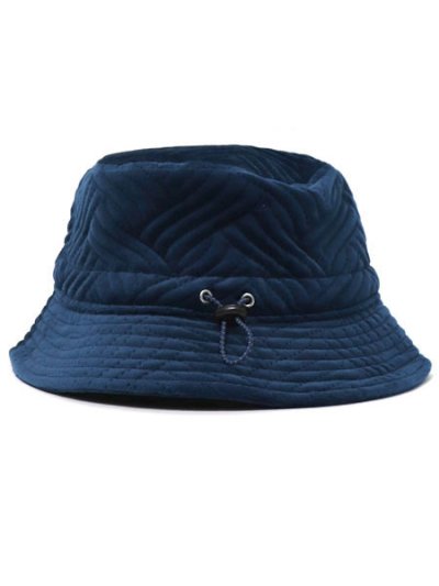 画像2: KANGOL PLUSH WAVE PUFF BUCKET BLUE