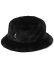 画像1: 【送料無料】KANGOL FAUX FUR BUCKET-SOLID BLACK (1)