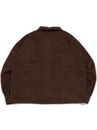 画像2: 【送料無料】WHIMSY SOCKS CORDUROY SHIRT JACKET BROWN