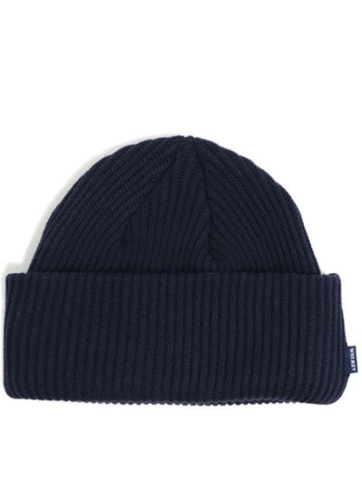 画像1: WHIMSY SOCKS FINE GAUGE BEANIE NAVY
