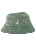 KANGOL PLUSH WAVE PUFF BUCKET SAGE GREEN