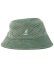 画像1: KANGOL PLUSH WAVE PUFF BUCKET SAGE GREEN (1)