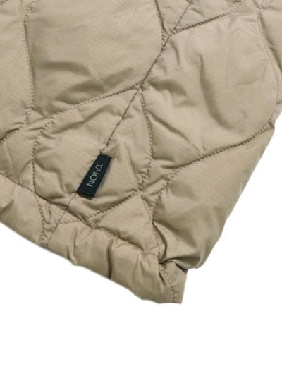 画像5: 【送料無料】SCHOTT TAION INNER DOWN VEST BEIGE