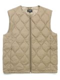 【送料無料】SCHOTT TAION INNER DOWN VEST BEIGE
