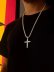 画像4: 【送料無料】KING ICE TENNIS CROSS 2.2" NECKLACE (4)