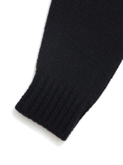 画像6: 【送料無料】SCHOTT CROSS BONE KNIT BLACK
