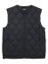 画像1: 【送料無料】SCHOTT TAION INNER DOWN VEST BLACK (1)