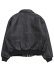 画像2: 【送料無料】EXPANSION SKYBORN A-2 LEATHER JACKET BLACK (2)