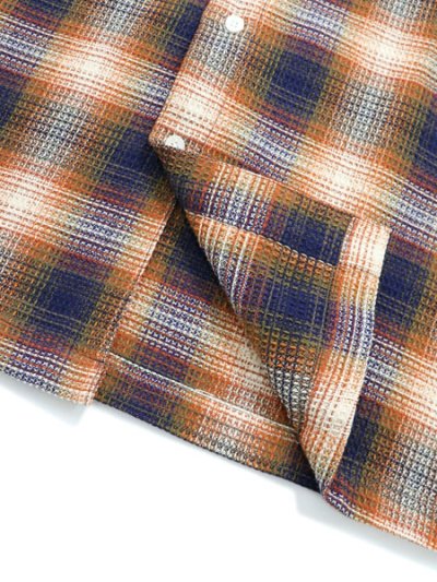 画像5: 【送料無料】EXPANSION TRIBECA TRADITIONAL SHIRT ORANGE DISTRICT