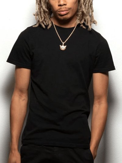 画像4: 【送料無料】KING ICE DEVIL EMOJI 1.6" NECKLACE