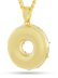画像3: 【送料無料】KING ICE PINK DONUT 2.2" NECKLACE (3)