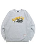 【送料無料】ACAPULCO GOLD MESSED UP CREWNECK SWEATSHIRT HEATHER GRY