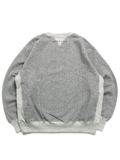 画像2: 【送料無料】AVIREX VINTAGE CREW SWEAT GREY