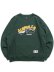 画像1: 【送料無料】ACAPULCO GOLD MESSED UP CREWNECK SWEATSHIRT FOREST (1)