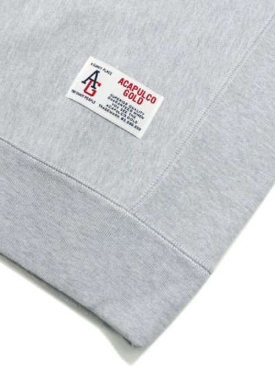 画像5: 【送料無料】ACAPULCO GOLD MESSED UP CREWNECK SWEATSHIRT HEATHER GRY