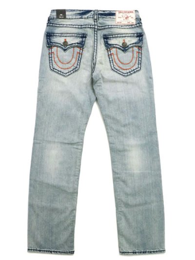 画像1: 【送料無料】TRUE RELIGION RICKY SUPER T STRAIGHT LIGHT WASH 