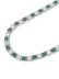 画像2: 【送料無料】ADVANCE CHAIN 42cm EMERALD/ZIRCONIA (2)