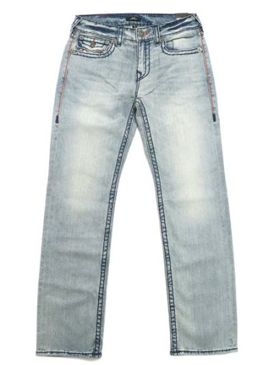 画像2: 【送料無料】TRUE RELIGION RICKY SUPER T STRAIGHT LIGHT WASH 