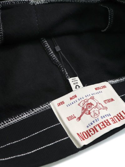 画像5: 【送料無料】TRUE RELIGION BIG T JOGGER BLACK