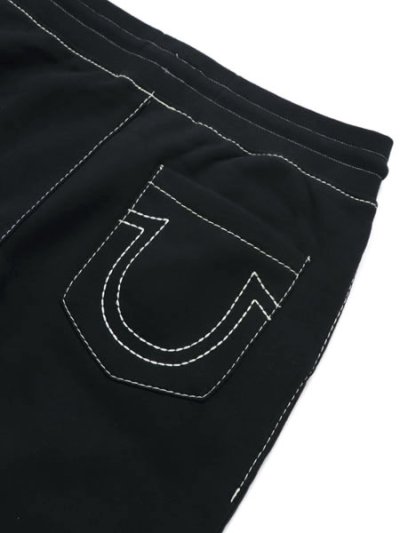 画像4: 【送料無料】TRUE RELIGION BIG T JOGGER BLACK